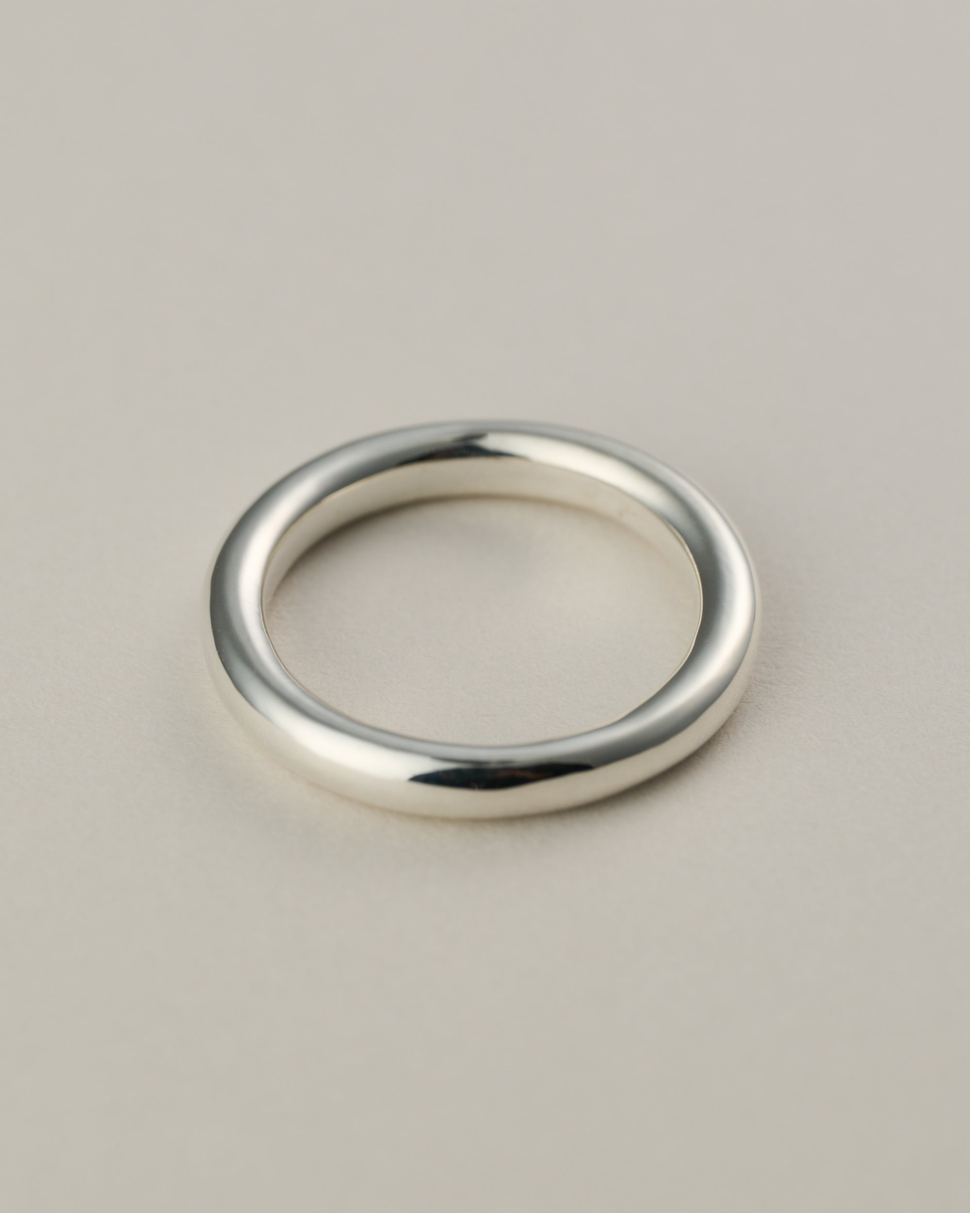 Plain ring  silver